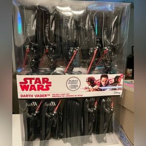 Darth Vader Star Wars Christmas tree string light set